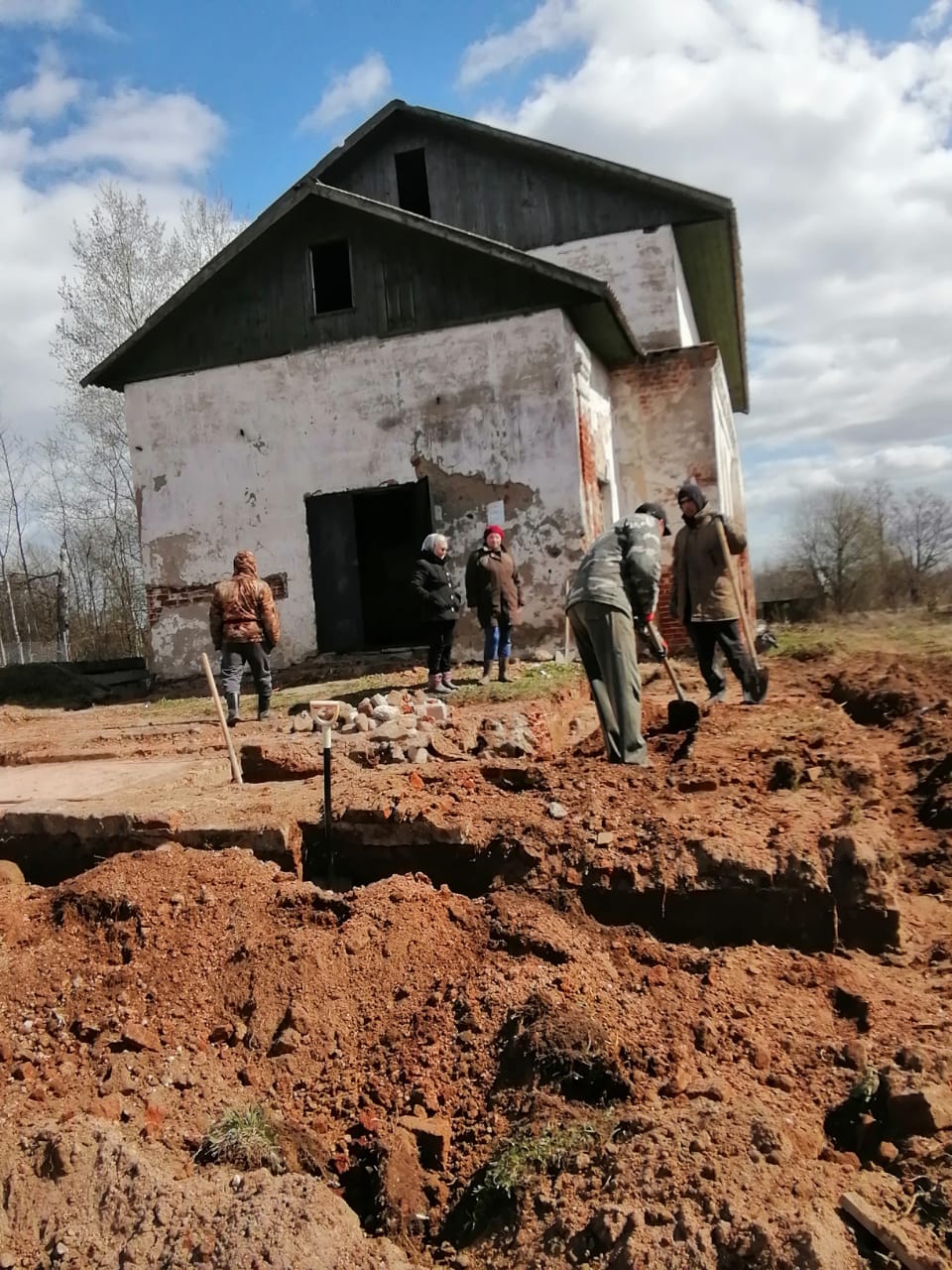 Церковь 19 века в Зоркальцево